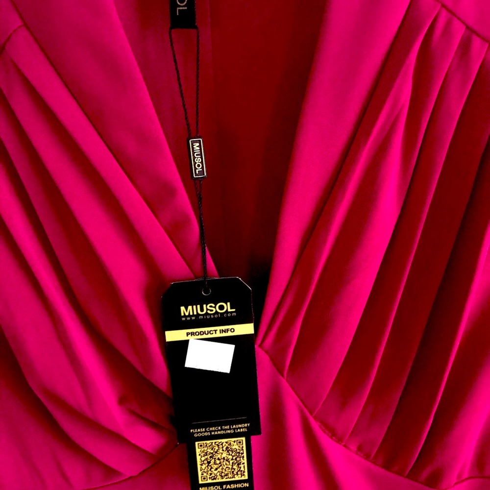 Miusol hot pink dress